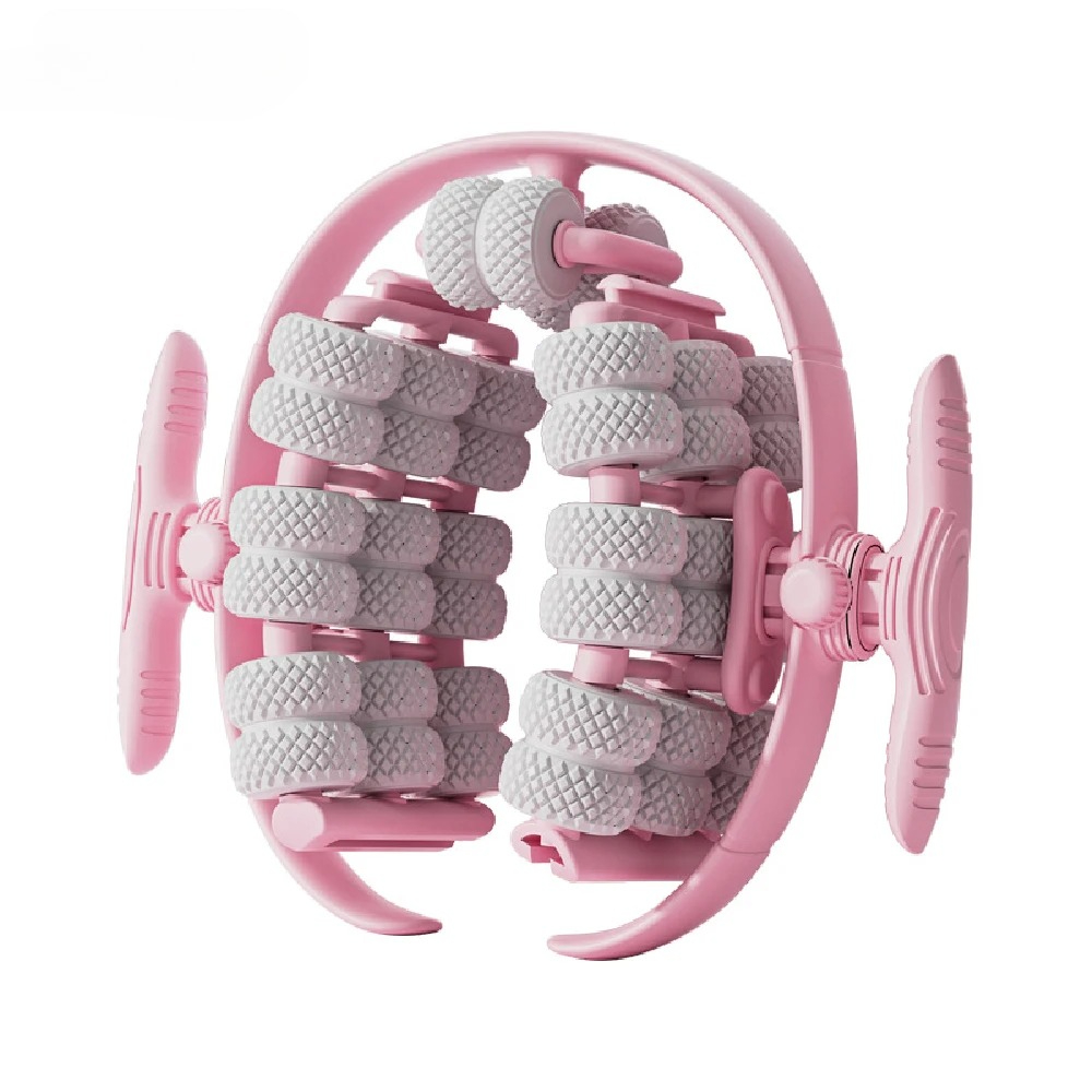 Home Gym Manual - Yoga Leg Roller, Detachable Ring-Shaped Massager