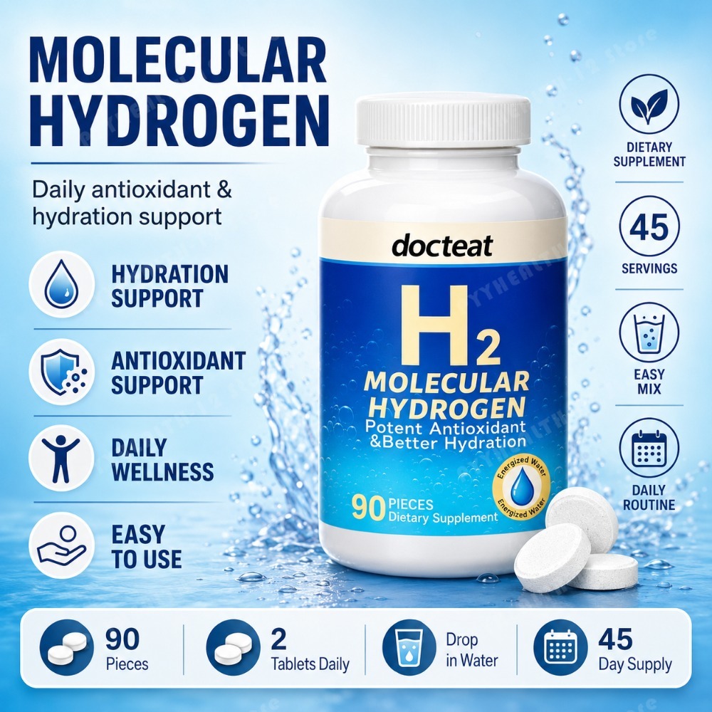 Kettler Home Gym - 90pcs H2 Molecular Hydrogen Water Tablets