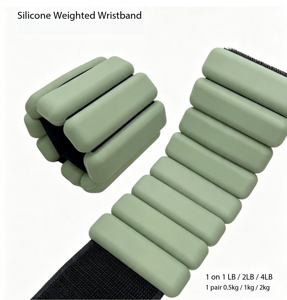 Home Gym Usa - 900g*2 Wearable Wrist Weight Bands,Adjustable Arm
