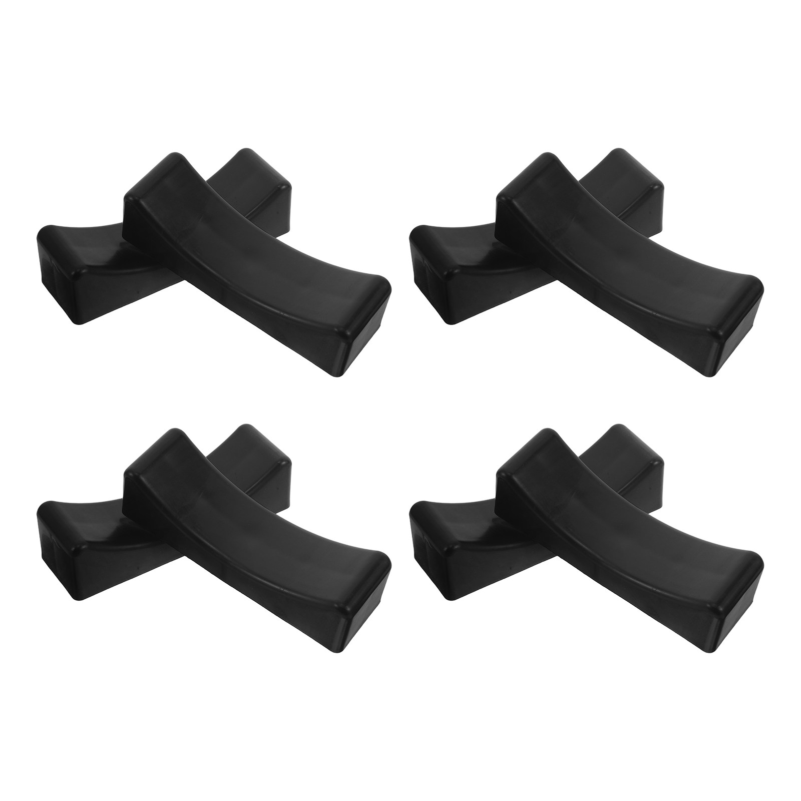 Home Gym Usa - 8Pcs Dumbbell Storage Saddles Hollow Design