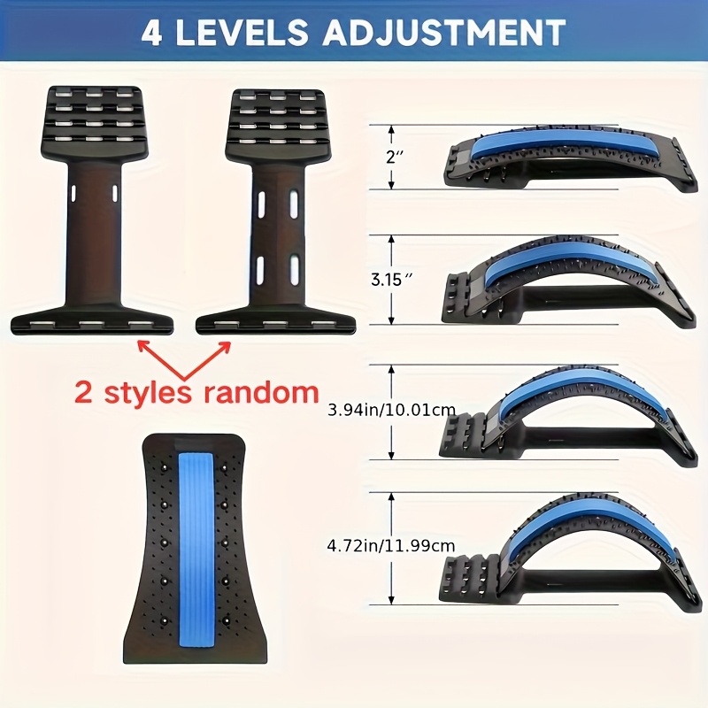 3-Level Back Stretcher Posture - Home Gym Manual 评论和价格