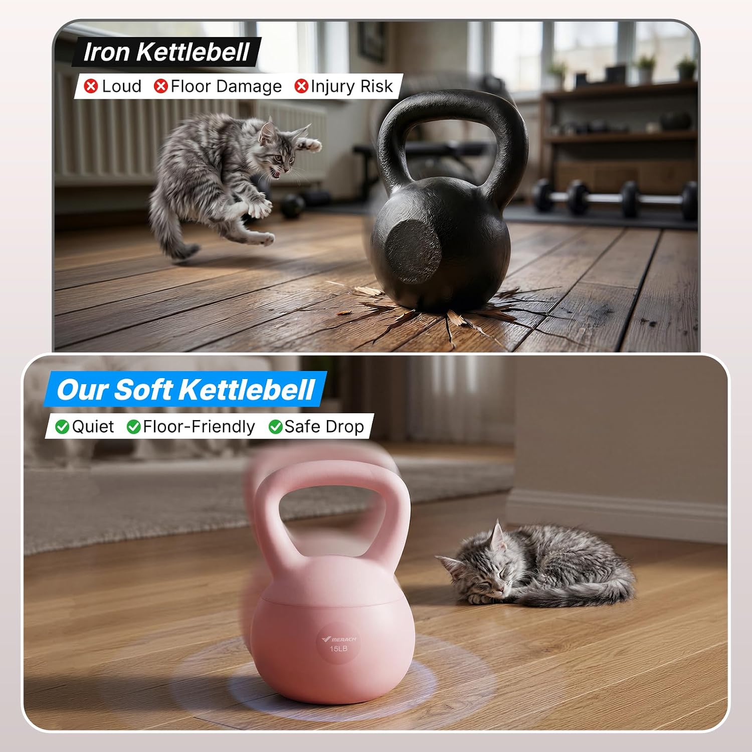 Soft Kettlebell With Wide Anti - Kettler Home Gym 评论和价格