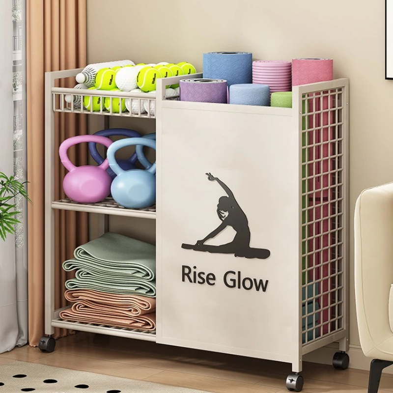Mobile Fitness Cart with Wheel - Home Gym Garage 评论和价格