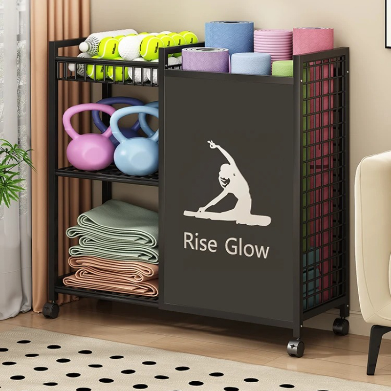 Mobile Fitness Cart with Wheel - Home Gym Garage 评论和价格