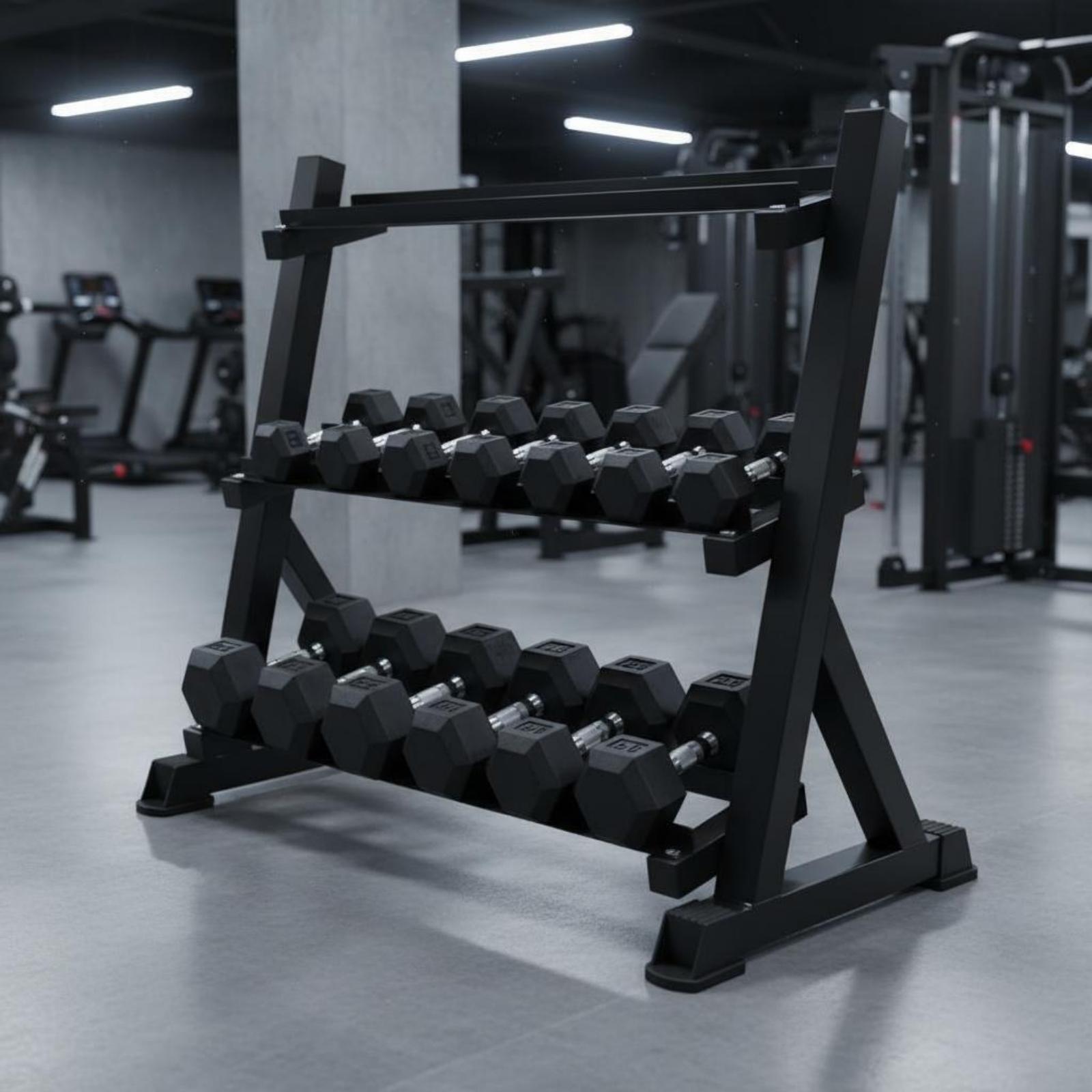 3 Tier Dumbbell Rack Saving He - Home Gym Usa 评论和价格