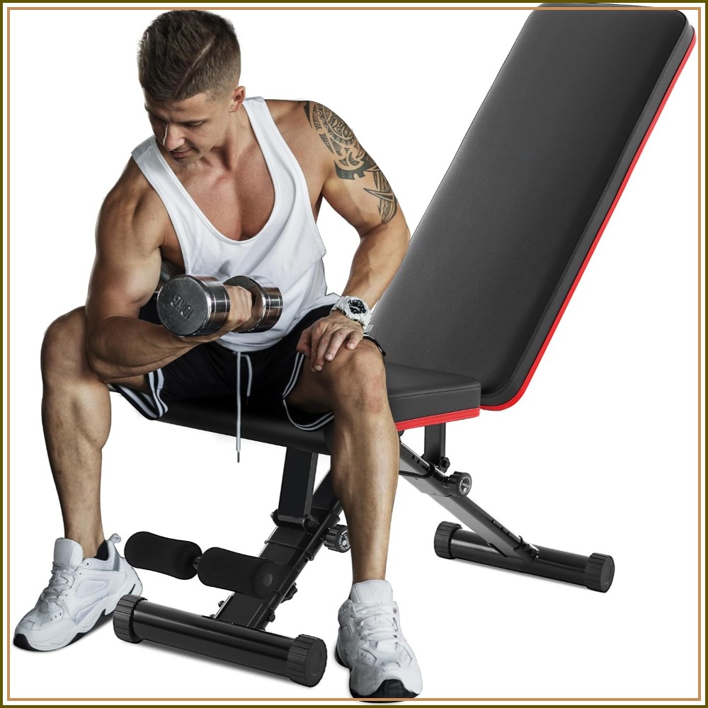 Adjustable Weight Bench for Fu - Home Gym Foldable 评论和价格
