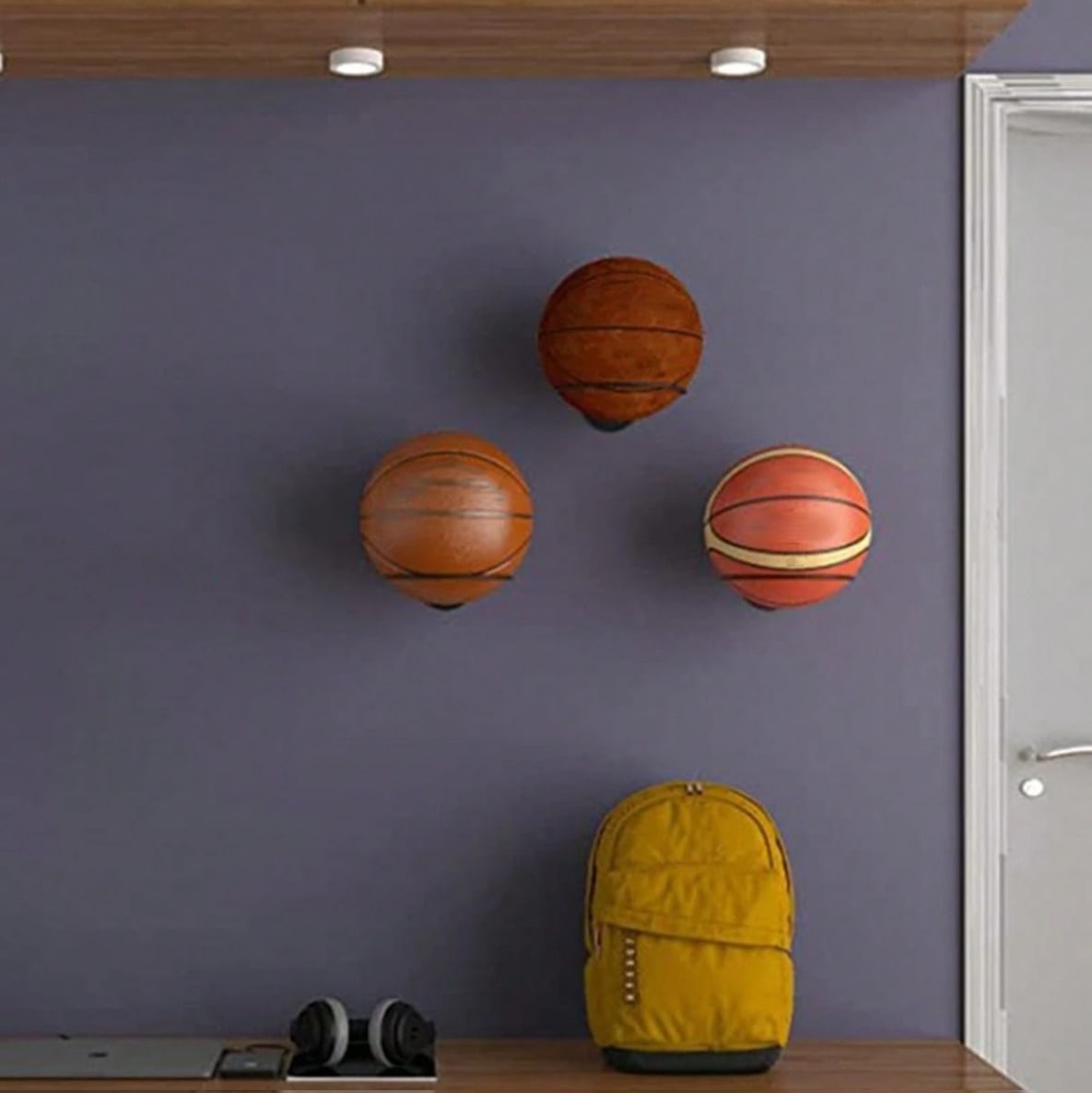 Space Saving Wall Mounted Bask - Home Gym Garage 评论和价格