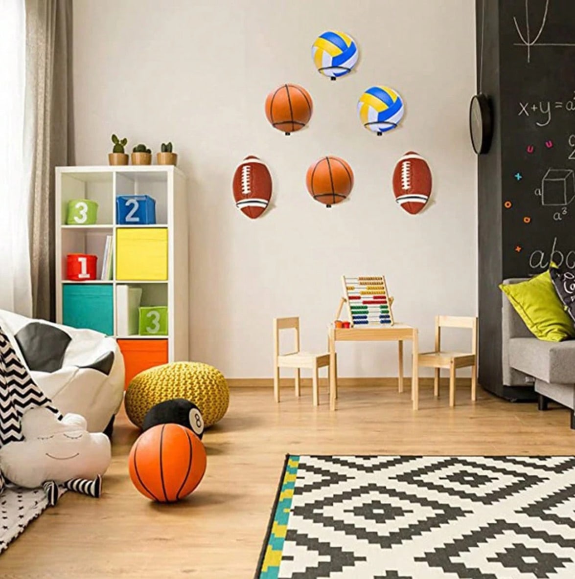 Space Saving Wall Mounted Bask - Home Gym Garage 评论和价格
