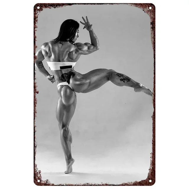 Vintage Fitness Workout Metal  - Home Gym Garage 评论和价格