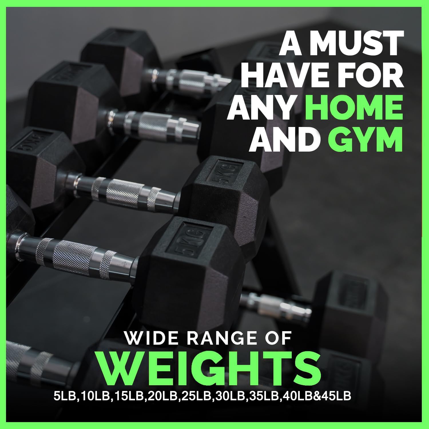 350‑lb Total Hex Dumbbell Set  - Home Gym Garage 评论和价格