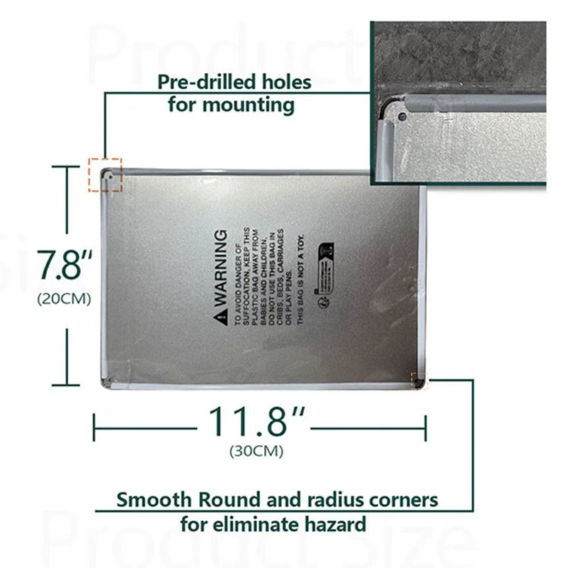 （2D Tin painting）1pc, Metal Si - Home Zone Gym 评论和价格