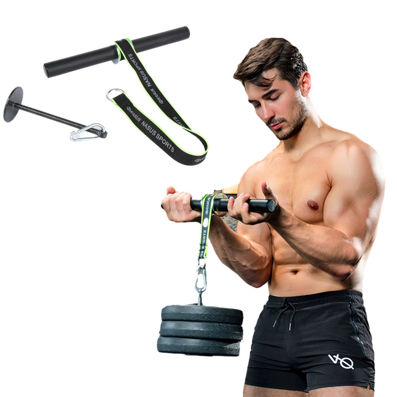 Arms Strength Exercise Fitness - Wrist Roller Forearm 评论和价格