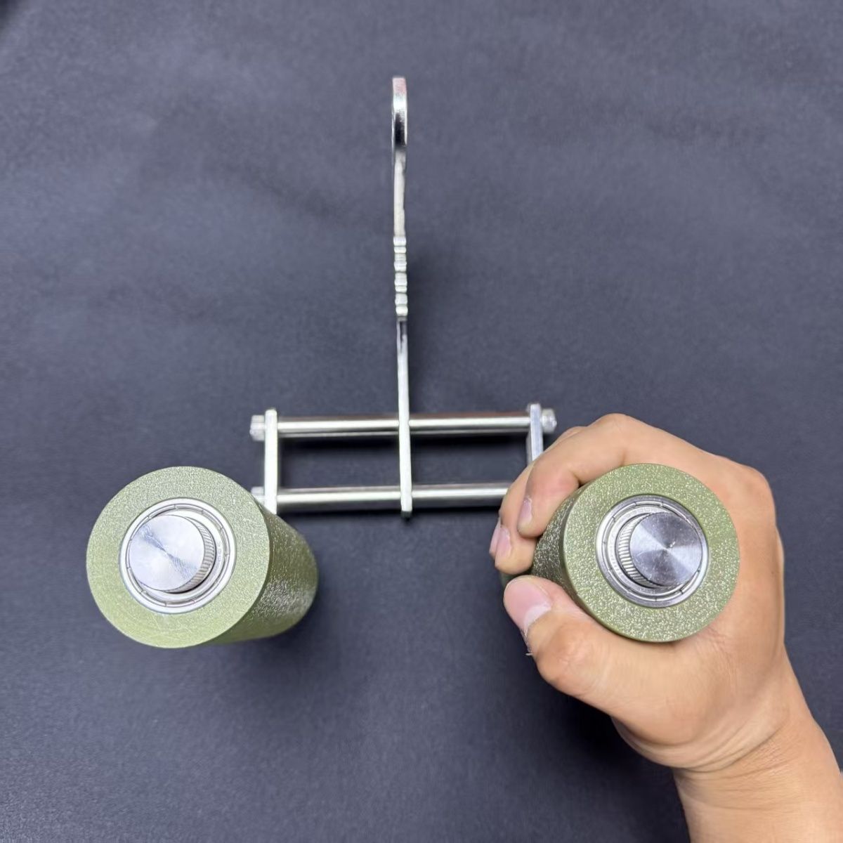 L Shaped Wrist Roller Dual Han - Wrist Roller Forearm 评论和价格