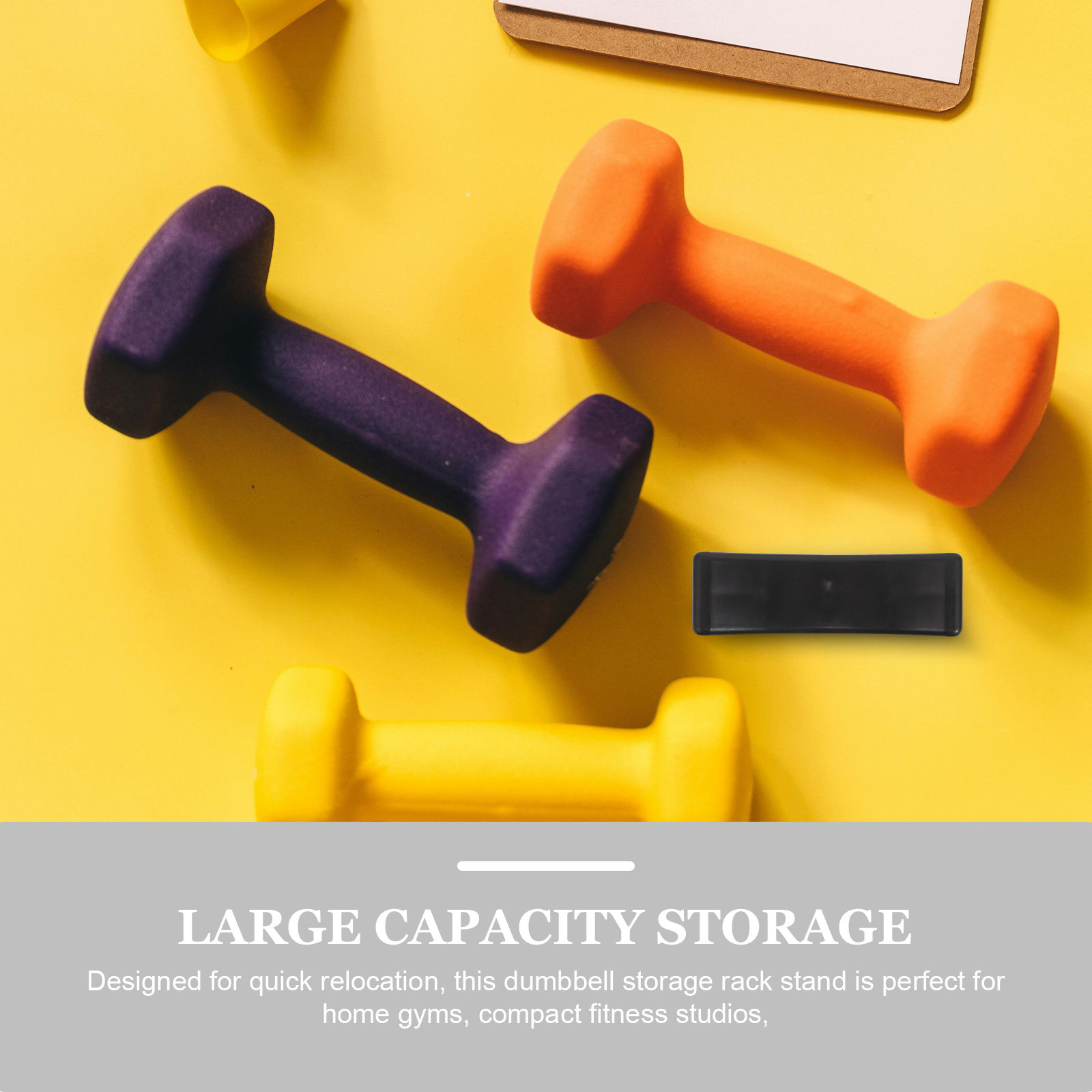 8Pcs Dumbbell Storage Saddles  - Home Gym Usa 评论和价格