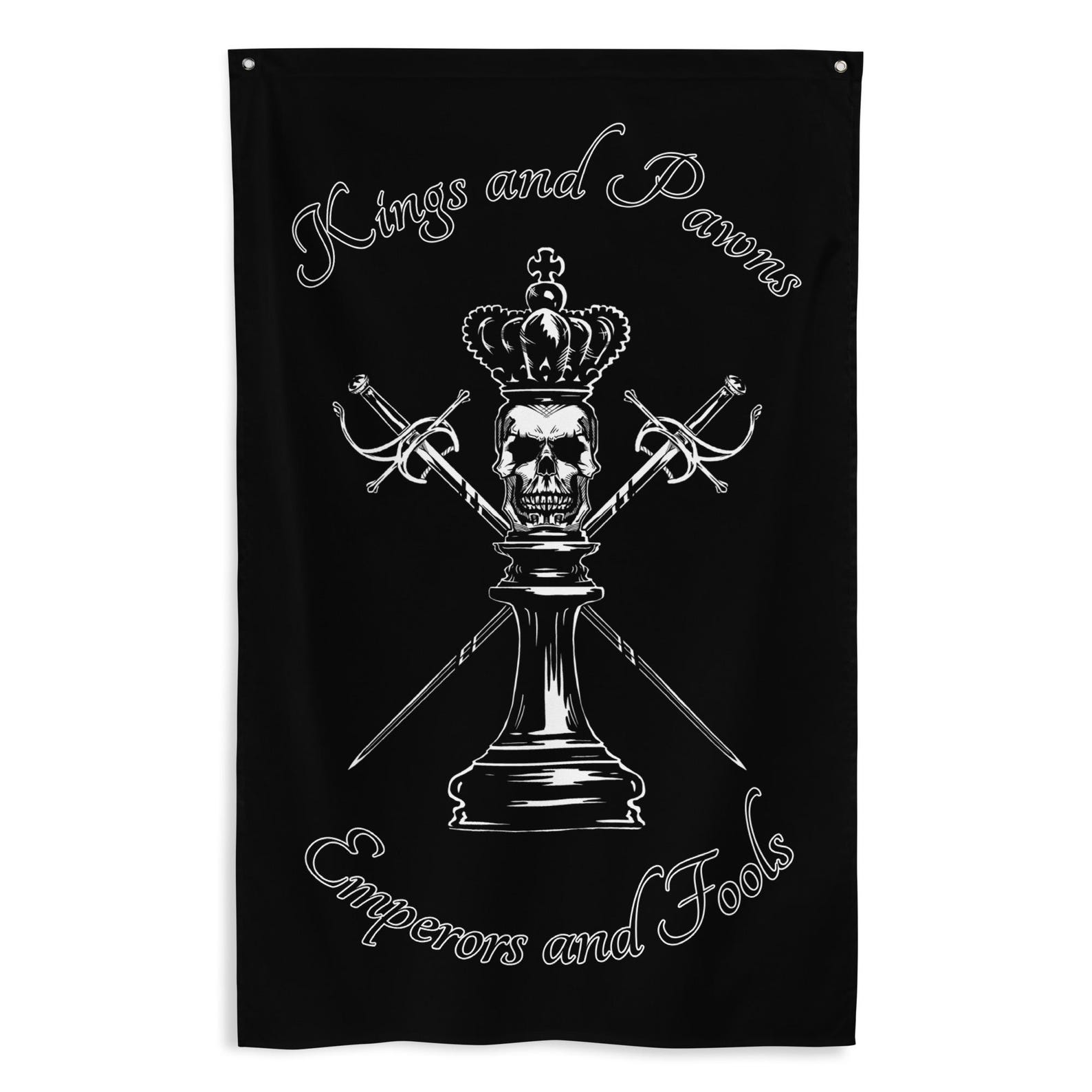 Kings and Pawns Gym Flag Decor - Home Gym Garage 评论和价格