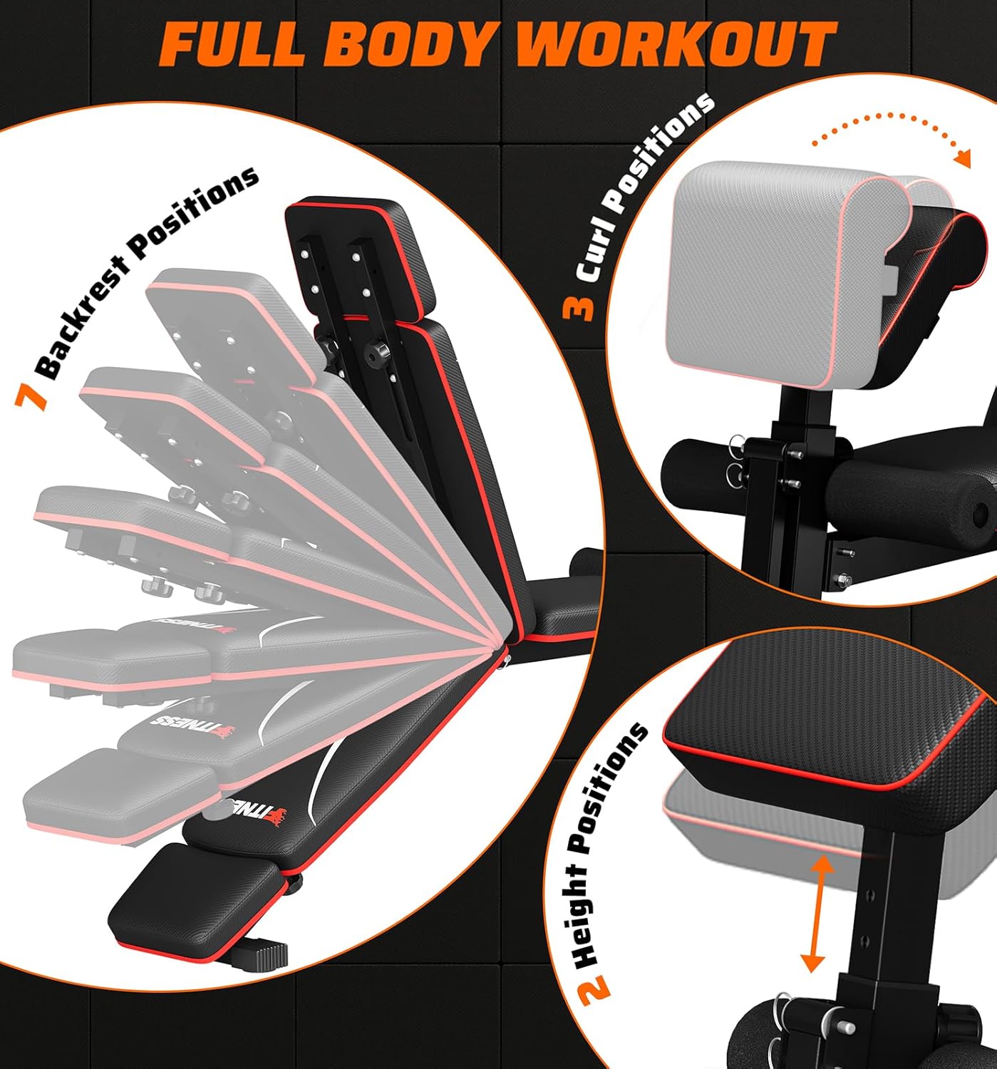 Home Gym Foldable Weight Bench - Home Gym Foldable 评论和价格