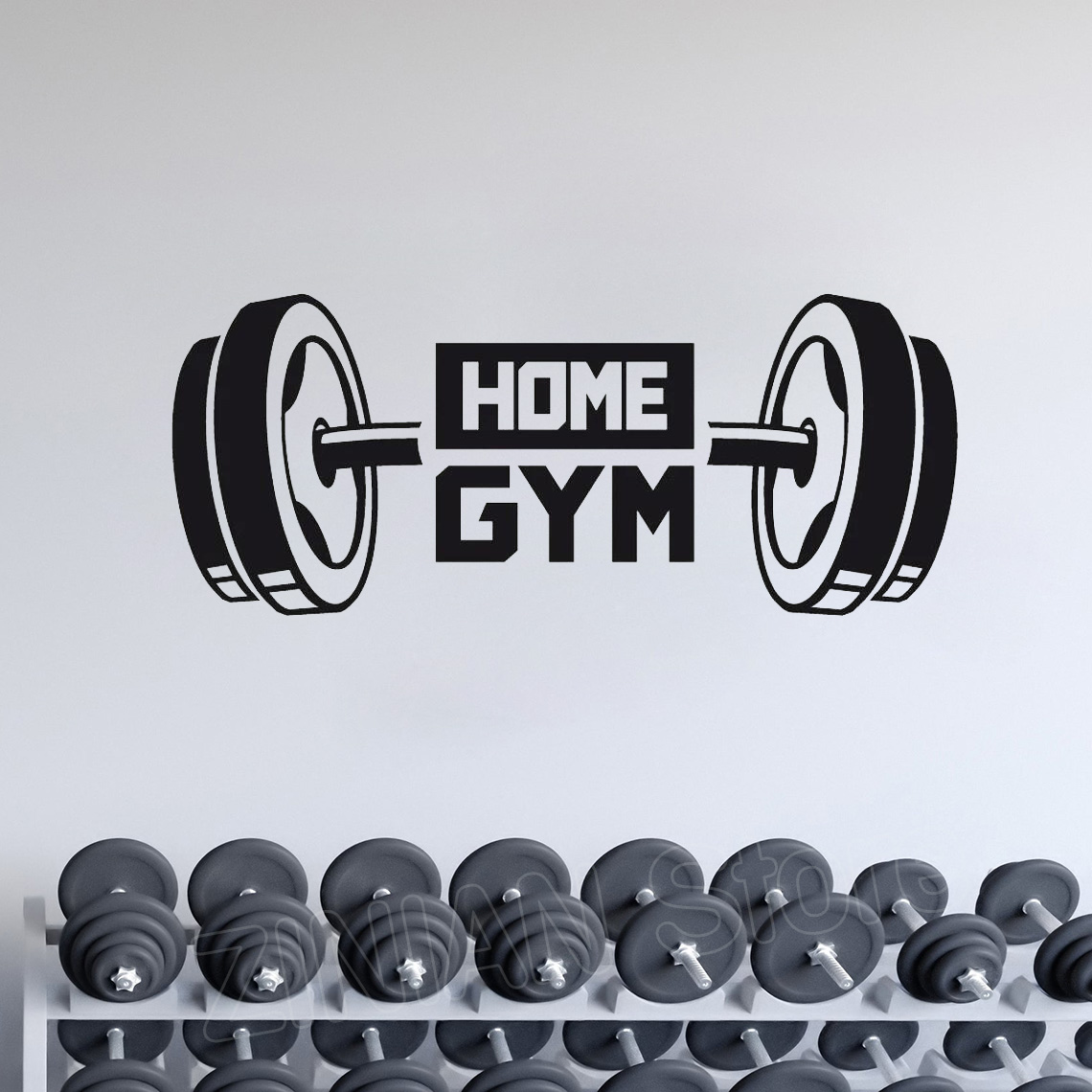 Fitness Home Gym Decor Wall St - Home Gym Garage 评论和价格