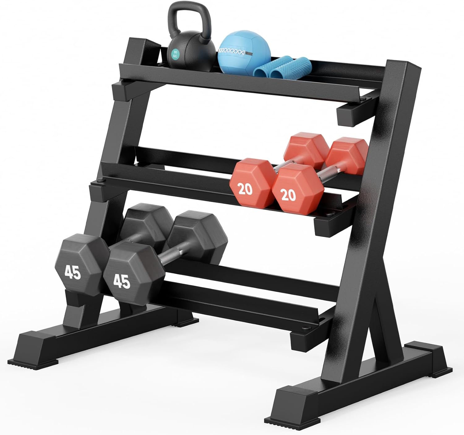 Home Gym Dumbbell Rack, 3 & 5  - Home Gym Usa 评论和价格
